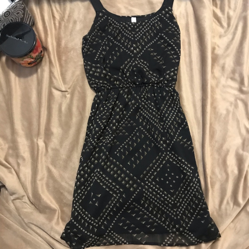 Target black and gold dress
